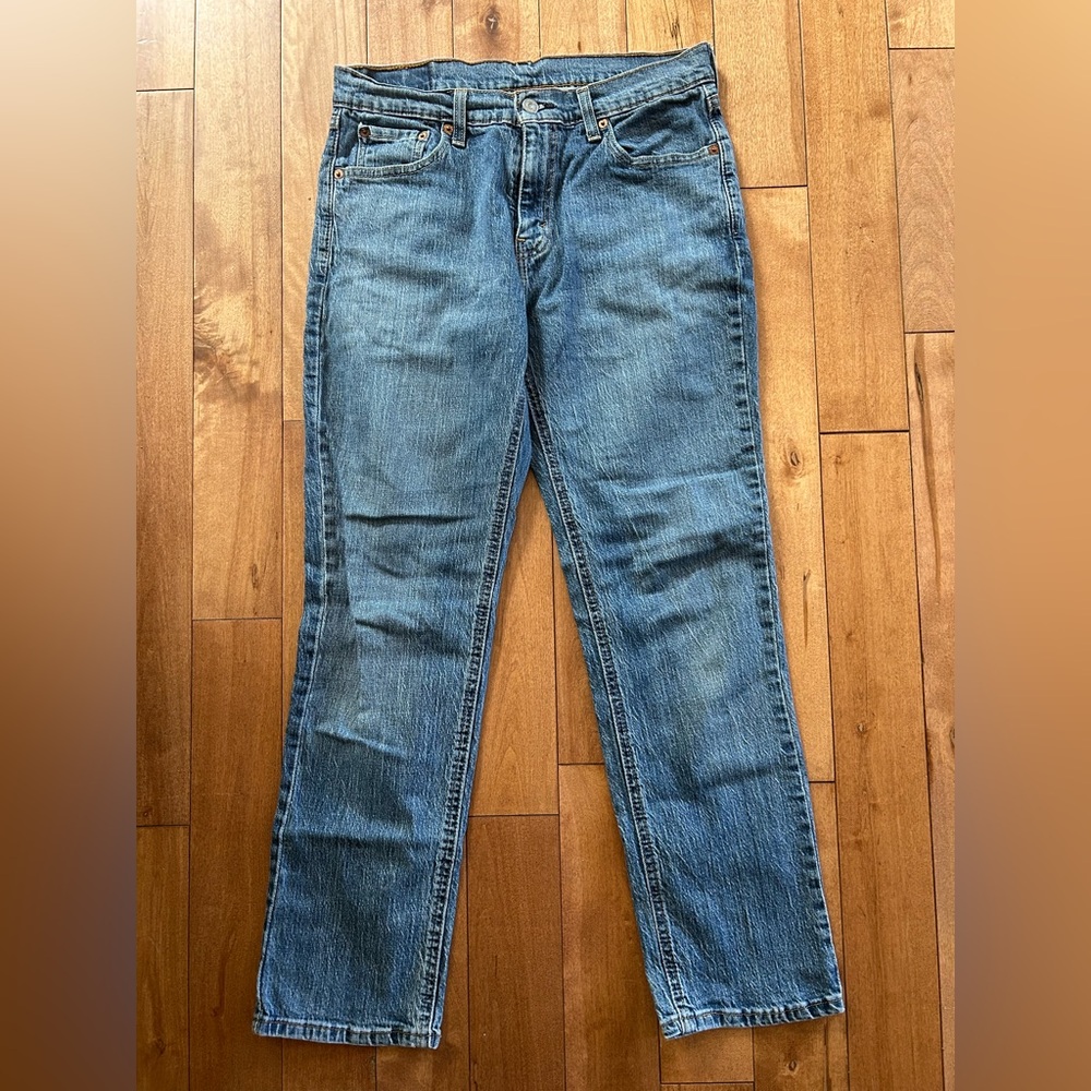 Levi's Men's Light Blue Straight-Leg Jeans